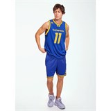 Anta ONWARD KOGETHER Шорты баскетбольные Синий/Желтый - фото 268075