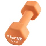 Starfit CORE DB-201 2 КГ Гантель неопреновая - фото 268262