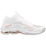 Mizuno WAVE LIGHTNING Z7 MID (W) Кроссовки волейбольные женские Белый/Бронзовый - фото 268268