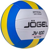 Jögel JV-100 Мяч волейбольный Синий/Желтый - фото 268436