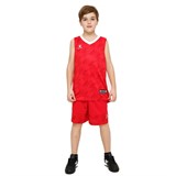 Kelme BASKETBALL SET KIDS Форма баскетбольная детская Красный/Белый - фото 268757
