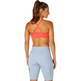Asics CORE RUN BRA (W) Топ беговой женский Розовый/Серый - фото 268781