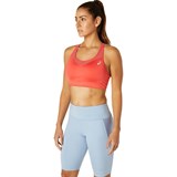 Asics CORE RUN BRA (W) Топ беговой женский Розовый/Серый - фото 268782