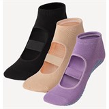 Starfit SW-220 Носки для йоги Фиолетовый пастель - фото 268790