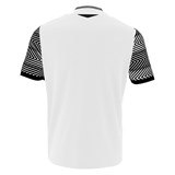 Macron TUREIS Футболка игровая футбольная Белый/Черный - фото 268818