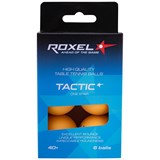 Roxel 1* TACTIC Мячи для настольного тенниса (6 шт) Оранжевый - фото 268855