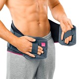 Medi LUMBAMED FACET Бандаж поясничный с натяжными ремнями Серый - фото 268862