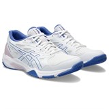 Asics GEL-ROCKET 11 (W) Кроссовки волейбольные женские Белый/Голубой - фото 268942