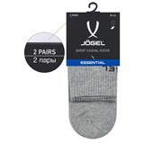 Jögel ESSENTIAL MID CUSHIONED SOCKS Носки высокие (2 пары) Серый/Черный - фото 268960