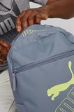 Puma PHASE BACKPACK II Рюкзак Серый/Зеленый - фото 268998