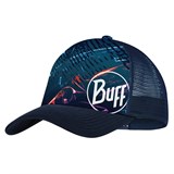 Buff TRUCKER CAP XCROSS Бейсболка беговая Темно-синий - фото 269008