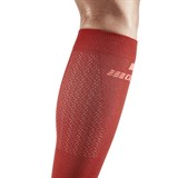 CEP THE RUN COMPRESSION TALL SOCKS 4.0 (W) Компрессионные гольфы женские Белый/Красный - фото 269278
