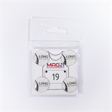 Magni LONG DISTANCE БЕЛЫЙ Магнитные держатели спортивных номеров - фото 269329