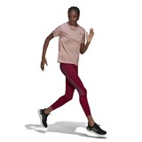 Adidas RUN ICONS (W) Футболка беговая женская Розовый/Серый - фото 269338