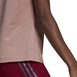 Adidas RUN ICONS (W) Футболка беговая женская Розовый/Серый - фото 269340
