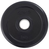 Starfit BB-202 1 КГ Диск обрезиненный стальная втулка 26 мм - фото 269369