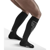 CEP SKI THERMO TALL COMPRESSION SOCKS Компрессионные гольфы для катания на лыжах Черный/Белый - фото 269455