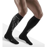 CEP SKI THERMO TALL COMPRESSION SOCKS Компрессионные гольфы для катания на лыжах Черный/Белый - фото 269456