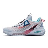 Peak LIGHTNING 9 CAMEL GRAY Кроссовки баскетбольные Серый/Розовый/Голубой - фото 269458