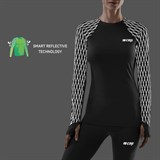 CEP COLD WEATHER SHIRT (W) Футболка беговая утепленная с длинным рукавом Черный - фото 269493