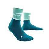 CEP THE RUN COMPRESSION MID CUT SOCKS 4.0 (W) Компрессионные носки женские Синий/Голубой - фото 269539