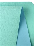 Starfit FM-201 TPE 183X61X0,4 СМ Коврик для йоги и фитнеса Мятный/Синий - фото 269635