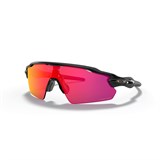 Oakley RADAR EV PITCH POLISHED BLACK Очки солнцезащитные Черный глянец/Красный линзы - фото 269657