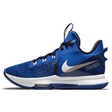 Nike LEBRON WITNESS V Кроссовки баскетбольные Синий/Белый - фото 269669