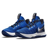 Nike LEBRON WITNESS V Кроссовки баскетбольные Синий/Белый - фото 269673