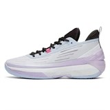 Anta ATTACK 5 "TARO PASTE" Кроссовки баскетбольные Белый/Розовый - фото 269692