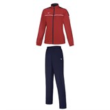 Mizuno MICRO TRACKSUIT (W) Костюм спортивный женский Красный/Темно-синий - фото 269812