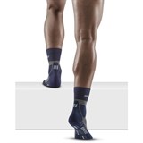 CEP HIKING MERINO MID CUT COMPRESSION SOCKS Компрессионные носки для активного отдыха на природе Темно-синий/Серый - фото 269911