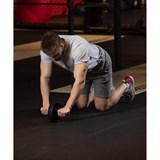 Starfit RL-104 Ролик для пресса с мягким ходом Черный/Красный - фото 270047