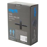 Starfit RL-104 Ролик для пресса с мягким ходом Черный/Красный - фото 270052