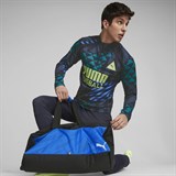 Puma INDIVIDUALRISE MEDIUM BAG Сумка спортивная Черный/Синий - фото 270231