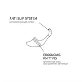 Jögel ESSENTIAL INVISIBLE SOCKS Носки беговые низкие (2 пары) Белый - фото 270246