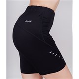 Nordski RUN (W) BLACK Шорты беговые женские Черный - фото 270251