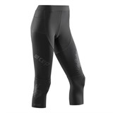 CEP DYNAMIC+ RUN SHORTS 3/4 3.0 (W) Компрессионные бриджи 3/4 женские Черный - фото 270306