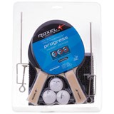 Roxel HOBBY PROGRESS Набор для настольного тенниса, 2 ракетки, 3 мяча - фото 270435