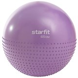 Starfit CORE GB-201 65 СМ Фитбол полумассажный антивзрыв Фиолетовый пастель - фото 270492