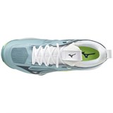 Mizuno WAVE MOMENTUM 2 Кроссовки волейбольные Голубой/Темно-серый - фото 270619