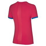 Mizuno SHADOW GRAPHIC TEE Футболка теннисная Красный/Черный/Синий - фото 270840