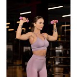 Starfit DB-201 1 КГ Гантель неопреновая Розовая пастель - фото 270848