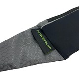 PowerUp ELASTIC GRAY Сумка на пояс Серый/Черный - фото 270920