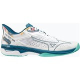 Mizuno WAVE EXCEED TOUR 5 CC Кроссовки теннисные Белый/Синий/Голубой - фото 270979