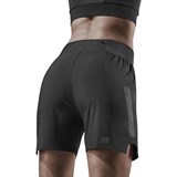 CEP RUN LOOSE FIT SHORTS (W) Шорты спортивные женские Черный/Серый - фото 270996