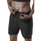 CEP RUN LOOSE FIT SHORTS (W) Шорты спортивные женские Черный/Серый - фото 270997