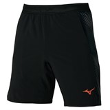 Mizuno 8 IN AMPLIFY SHORT Шорты теннисные Черный/Оранжевый - фото 271071