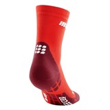 CEP ULTRALIGHT COMPRESSION SHORT SOCKS Компрессионные ультратонкие носки для бега Красный - фото 271125