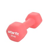 Starfit CORE DB-201 3 КГ Гантель неопреновая - фото 271162